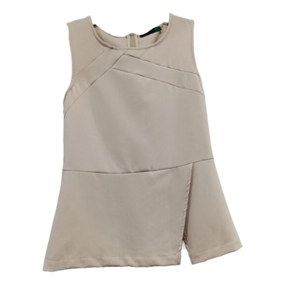 New ava By Le Tote Structured Sleeveless Blouse Size Small - Picture 5 of 6